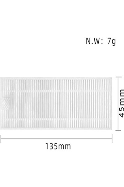 srfn ticaret Φίλτρο Hepa για ηλεκτρική σκούπα S10 360 Vacuum Mop Cleaner - 2 τεμάχια