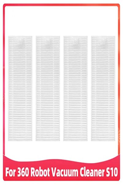 srfn ticaret S10 Model 360 прахосмукачка с моп - робот прахосмукачка, HEPA филтри, 3 броя