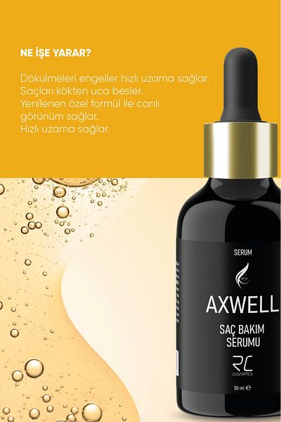 AXWELL 50ml Repairing Care Serum - Against Hair Loss