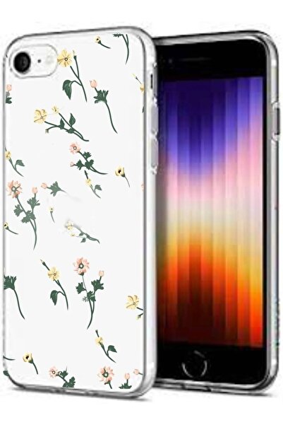 Go Aksesuar Iphone 7 / 8 / Se 2020 Uyumlu Şeffaf Desenli Kılıf