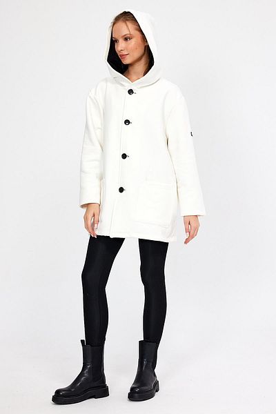 ALEXANDERGARDI Hooded Oversize Cardigan with Ribbon Inside (E23-607 03)