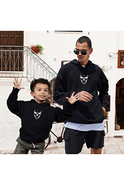 ZEMLİYA Hanorac Vonix pentru tată și copil, imprimat (Adăugați 2 bucăți în co...