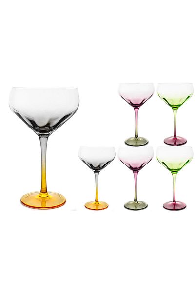 Mikasa Moor Colorful 6 Cup Glass 380ml