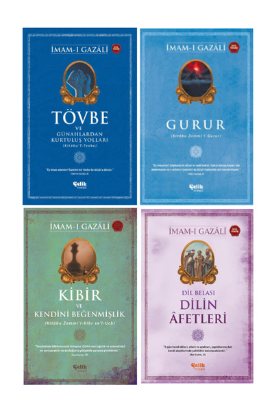 Çelik Yayınevi İmamı Gazali Seti Tövbe ve Günahlardan Kurtuluş Yolları - Guru...