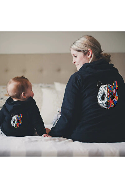 ZEMLİYA Hanorac Vonix pentru mamă și copil cu imprimeu Panda (Adăugați 2 bucă...