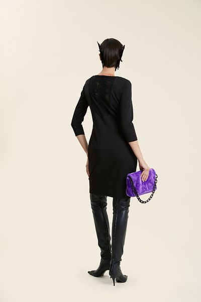 VERDA Rochie Brodata
