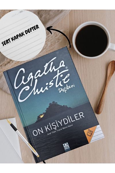 Altın Kitaplar Agatha Christie Hard Cover Notebook They Were Ten Series