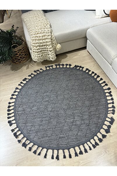 MaVaux Petra Dokuma Makinede Yıkanabilir Kaydırmaz Taban Şönil Halı Kilim