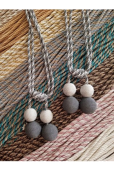 Akcan Anthracite Light Gray Color Four Ball Long