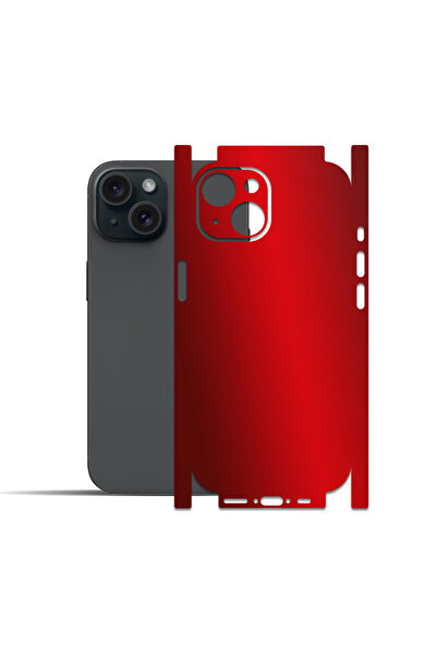 Ipg iPhone 15 Plus ile uyumlu Arka ve Yanlar için IPG Tam Koruma Dekoratif St...