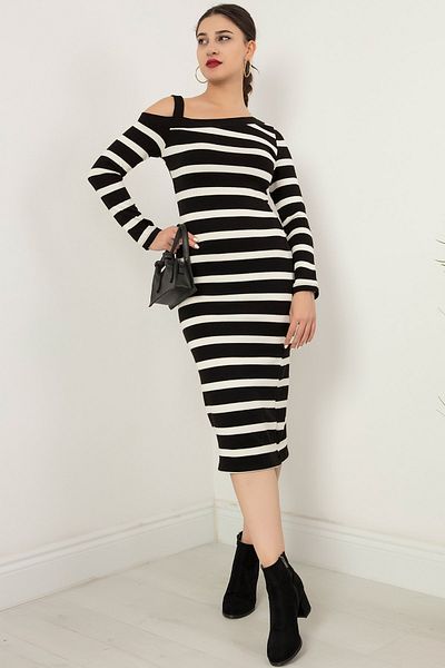 PULLIMM Rochie pe un umăr 2023-0045