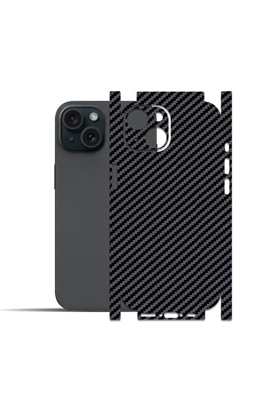Ipg iPhone 15 Plus ile uyumlu Arka ve Yanlar için IPG Tam Koruma Dekoratif St...