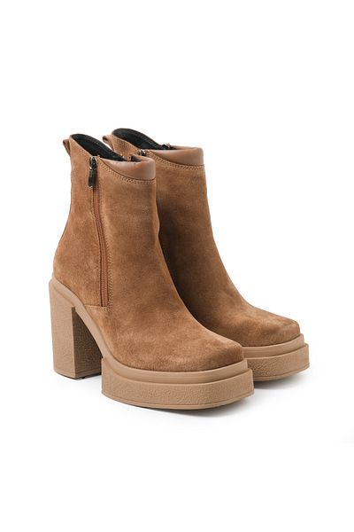 John May Women's Boots Tu-5333 204 John May Tan