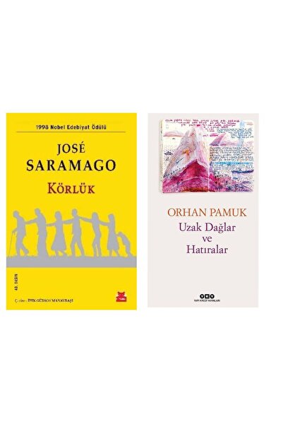 Kırmızı Kedi Yayınları Körlük - Jose Saramago - Uzak Dağlar Ve Hatıralar - Or...