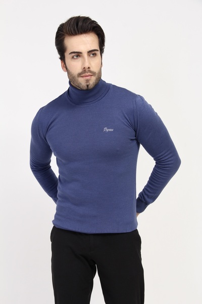 Balıkçı Yaka Regular Fit Triko Kazak