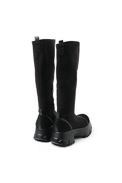 John May Γυναικείες Μπότες Gtn-5839 John May Black Stretch