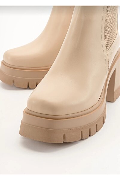 BRGL KADIN PLATFORMLU KALIN TOPUK BOOTİE BOT