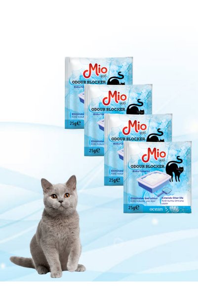 PureCanpati 4'lü Kedi Kumu Koku Giderici (Okyanus Esintili)