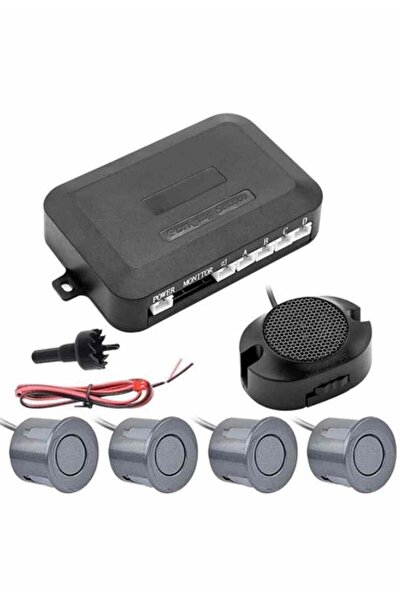 HasbeeParts Araç Park Sensörü 18mm bip-bip sesli Gri AEM