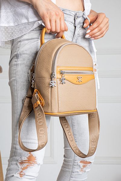 YOGII Γυναικείο σακίδιο πλάτης Anton Model Αδιάβροχη τσάντα από συνθετικό δέρμα
