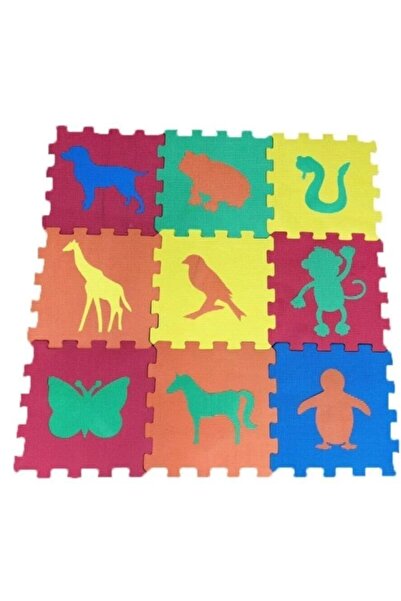 Forester Toys Forester Tatami Mindercisi hayvanlar 30x30 13 Mm 9 Adet silinebilir