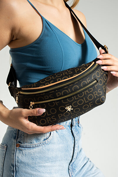 YOGII Geantă de umăr și talie încrucișată pentru femei model Cativa, impermea...