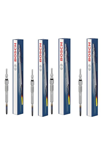 Bosch Fiat Egea, Fiorino, Doblo 1.3 multijet Euro 6 Kızdırma Bujisi 4'lü Takım