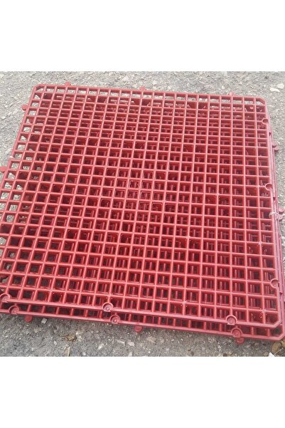 AKDEREPET KÜMES YER IZGARA 50X50 KIRMIZI 1 METRE KARE 4 ADET