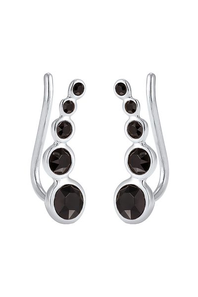 ELLI Ohrringe Earcuff Earclimber Kristalle 925 Silber