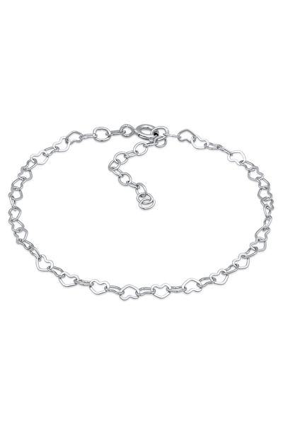 ELLI 925 Silber Herz Liebe Verbunden Armband