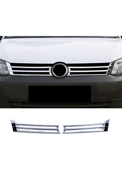 ZNZ OTO AKSESUAR Vw Caddy Krom Ön Panjur 2 Prç. 2010-2015 Arası P.çelik