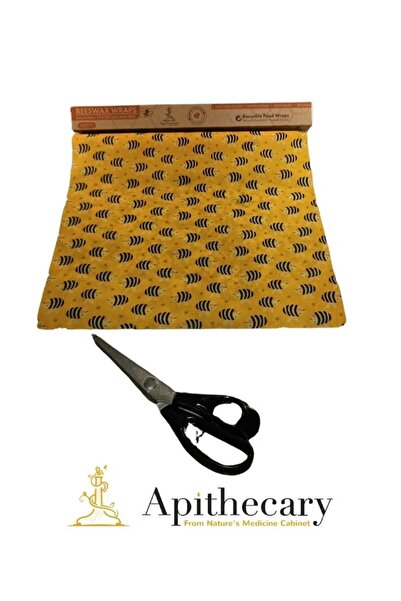 Apithecary Shopexxtra 33X100Cm Food Storage Cloth - Waxed, Buzz Bee Pattern, ...