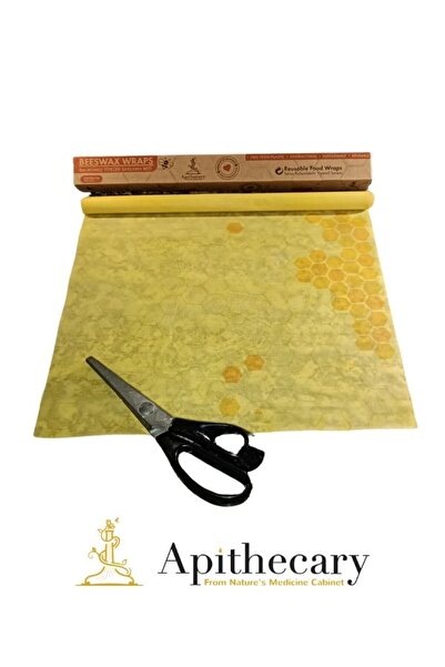 Apithecary Shopexxtra 33X100Cm Food Storage Cloth - Honeycomb Patterned, Waxe...