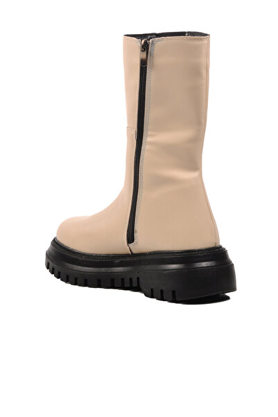 AYAKMOD Ayk-C6007 Екрю з утепленим підошвою жіночі чоботи