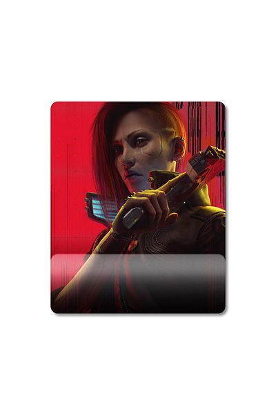 Pixxa Cyberpunk 2077: نموذج لوحة الماوس Phantom Liberty مع دعم المعصم - 2