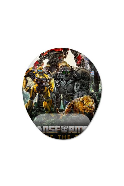Pixxa نموذج لوحة الماوس بمساعدة المعصم من Transformers - Rise of the Beasts - بيضاوي واحد