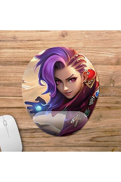 Pixxa Mobile Legends - موديل لوحة ماوس Ixia بمساعدة المعصم - بيضاوي واحد