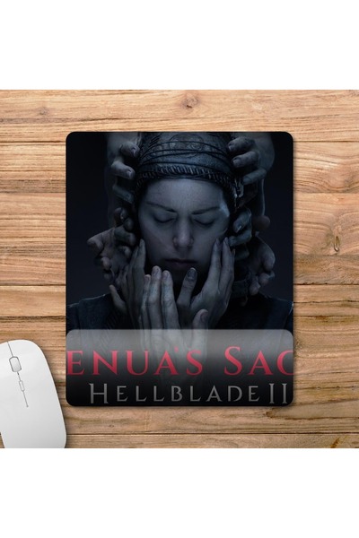 Pixxa Senua's Saga: Hellblade 2 model podloge za miša sa podrškom za zglob - 1