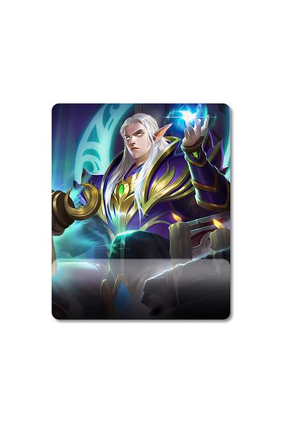 Pixxa Mobile Legends - موديل لوحة ماوس مع دعم للمعصم من Estes - 1
