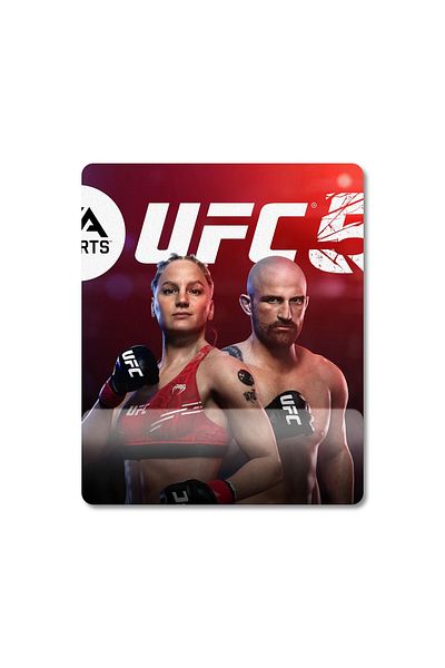 Pixxa لوحة ماوس EA Sports UFC 5 مع دعم للمعصم - 1