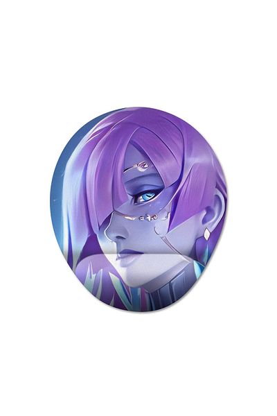 Pixxa Mobile Legends - Novaria Mousepad with Wrist Support Model - 2 Oval
