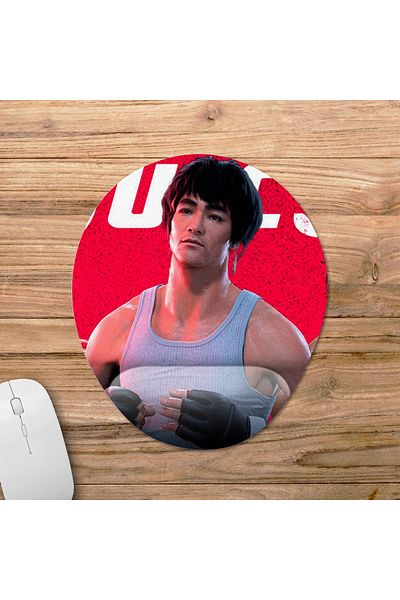Pixxa موديل لوحة الماوس EA Sports UFC 5 مع مسند للمعصم - 2 بيضاوي