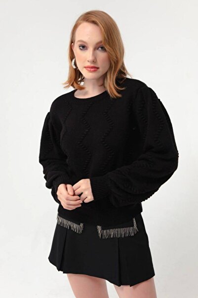 Lafaba Svila Rukav B Naborano Džemper