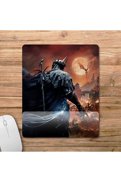 Pixxa نموذج لوحة الماوس Lords of the Fallen مع دعم المعصم - 3