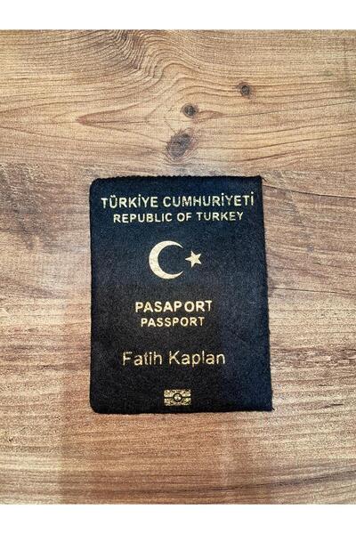 Lafarge Keçe Pasaport Kılıfı Pasaport Kabı Kişiye Özel İsim Baskılı Türkiye C...