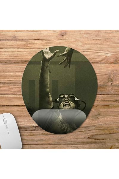 Pixxa موديل لوحة الماوس Outlast Trials بمساعدة المعصم - 3 بيضاوي