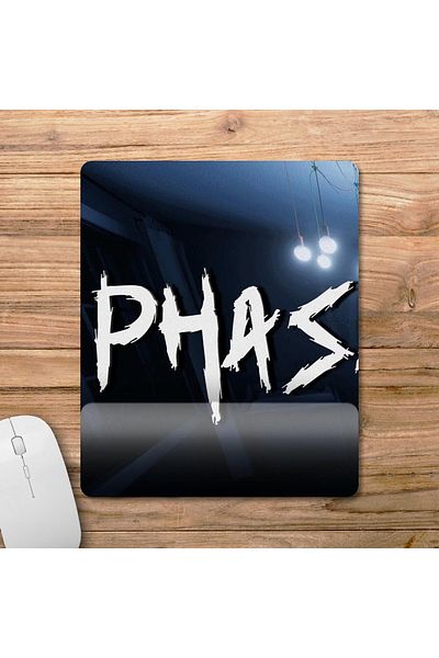 Pixxa موديل لوحة ماوس Phasmophobia مع مسند للمعصم - 2