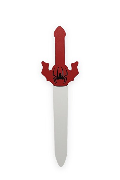 Kiri 2 li Ahşap Oyuncak seti Spider man örümcek adam kalkanı ve kılıcı