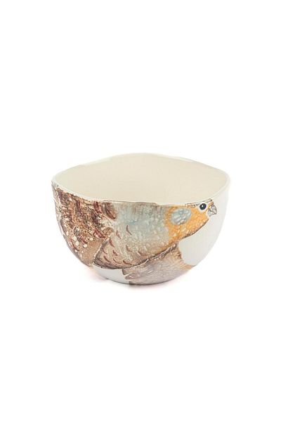Mikasa Moor Amorphous Orange Ceramic Bowl 17x10cm