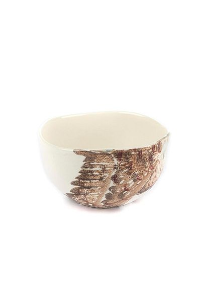 Mikasa Moor Amorphous Orange Ceramic Bowl 17x10cm